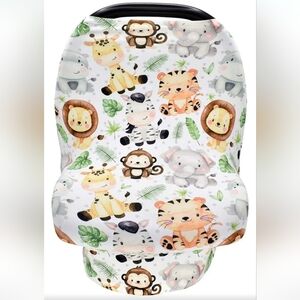 Nursing Cover for Newborn Breastfeeding Multi Use Infant Stroller Canopy Unisex